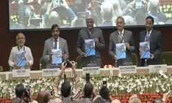 Shri Shekhawat releases reports on River Restoration and Conservation, International Cooperation on Water during the Summit, Namami Gange, Prime Minister Shri Narendra Modi, Ministry of Jal Shakti, Shri Gajendra Singh Shekhawat, Shri Ratan Lal Katariya, Vigyan Bhawan, 4th India Water Impact Summit 2019 organized by NMCG in delhi