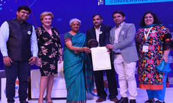 ISRO, Indian Space Research Organization, National Remote Sensing Centre (NRSC), Namami Gange, GeoSmart India Conference, Niruthi Climate & Ecosystems Private Limited, NMCG awarded the Leadership in Rejuvenation and Protection of Fresh Water Systems in India ISRO, Indian Space Research Organization, National Remote Sensing Centre (NRSC), Namami Gange, GeoSmart India Conference, Niruthi Climate & Ecosystems Private Limited, NMCG awarded the Leadership in Rejuvenation and Protection of Fresh Water Systems in India