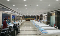 ITC की सहायता से COVID-19 रोगियों हेतु रिकॉर्ड 72 घंटे में 200 बेड अस्पताल तैयार ITC की सहायता से COVID-19 रोगियों हेतु रिकॉर्ड 72 घंटे में 200 बेड अस्पताल तैयार