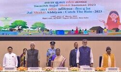 Swachh Sujal Shakti Samman 2023 conferred by The President of India
