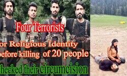 Terrorists checked Religious Identity by remove their pants to check for circumcision